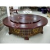 專業(yè)供應(yīng)酒店家具酒店電動餐桌、電動旋轉(zhuǎn)餐桌 實木大圓桌