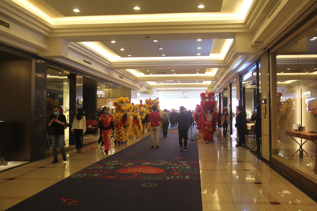 点击打开原图 樂從家具市場全面復(fù)工 羅浮宮家居熱鬧啟市
